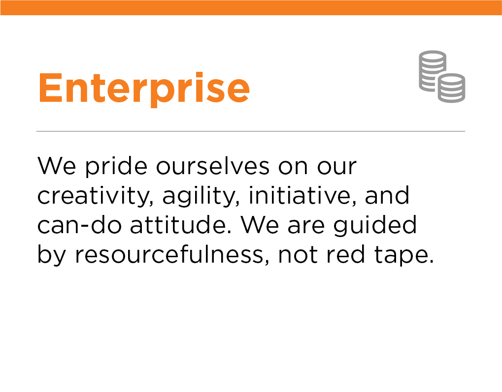 Our Values, Enterprise, Crescent Petroleum